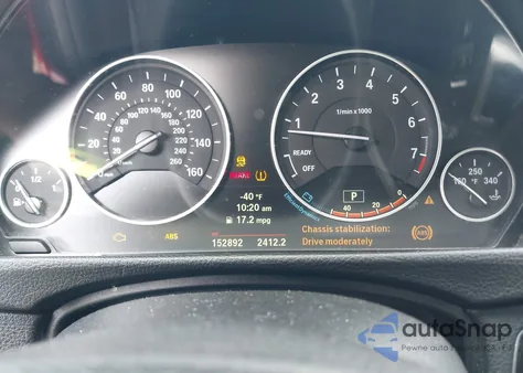 2014 BMW 328I xDrive из США, поврежденный, VIN WBA3B3G56ENR82313